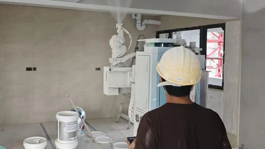 蔚建噴涂機器人中標新加坡建屋發展局(HDB)首個建筑機器人集采項目(圖4) 蔚建噴涂機器人中標新加坡建屋發展局(HDB)首個建筑機器人集采項目(圖4)
