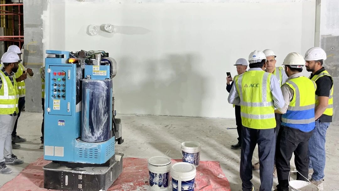 蔚建科技與中東巨頭ACC達成建筑機器人施工合作,迪拜項目樣板完成驗收 蔚建科技與中東巨頭ACC達成建筑機器人施工合作,迪拜項目樣板完成驗收(圖2)