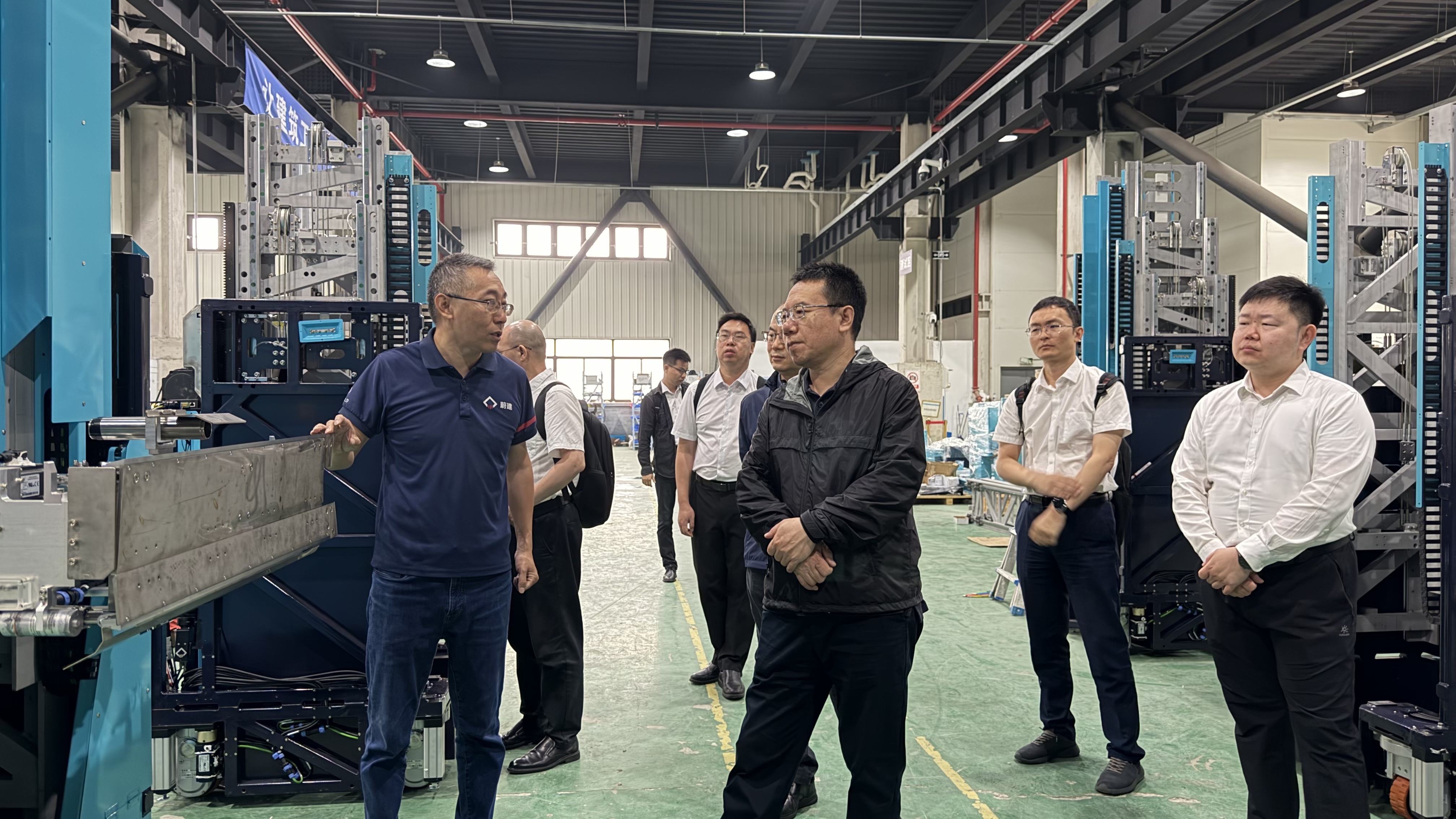 深化合作,中建二局總工翟雷帶隊考察蔚建科技(圖4) 深化合作,中建二局總工翟雷帶隊考察蔚建科技(圖4)